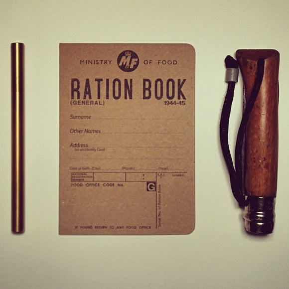 Ministry of Stationery - Pocket Ration Book