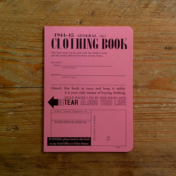 Ministry of Stationery - Pocket Clothing Book