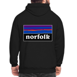 Unisex Norfolk Hoodie - black