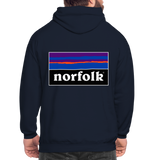 Unisex Norfolk Hoodie - navy