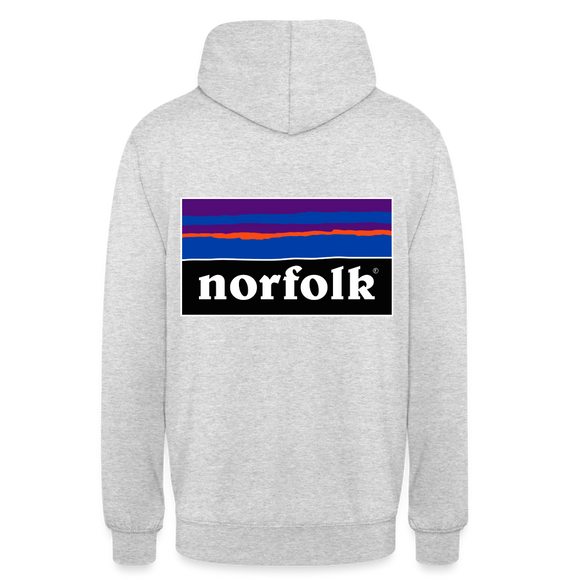 Unisex Norfolk Hoodie - light heather grey