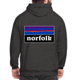 Unisex Norfolk Hoodie - charcoal grey