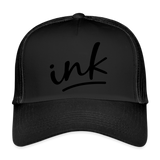 Ink Trucker Cap - black/black