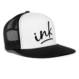 Ink Trucker Cap - white/black
