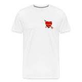 Tattoo Heart T-Shirt - white