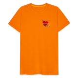 Tattoo Heart T-Shirt - orange