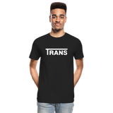 Trans Premium Organic T-Shirt - black