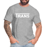 Trans Premium Organic T-Shirt - heather grey