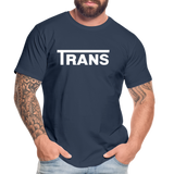 Trans Premium Organic T-Shirt - navy
