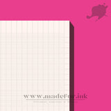 50 A5 off white loose leaf writing sheets, 120g regular finish