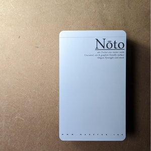Noto Pocket Size Memo Cards