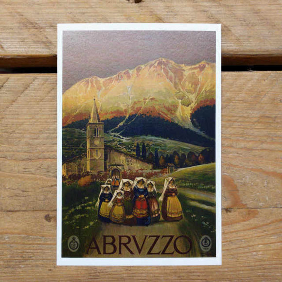Abruzzo postcard