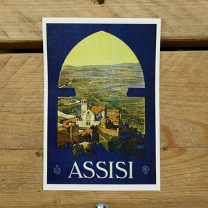 Assisi postcard