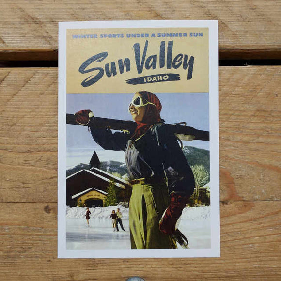 Sun Valley postcard