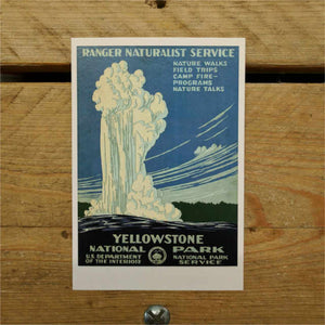 Yellowstone postcard